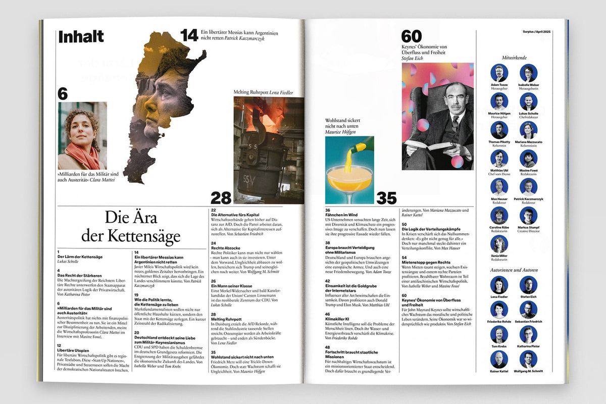 Surplus #2 – Die Ära der Kettensäge